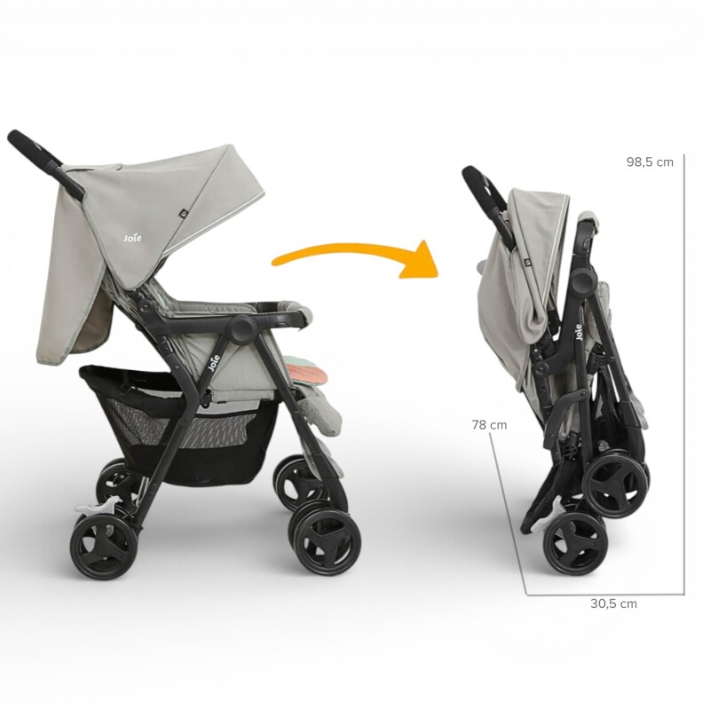 Cochecito Doble Aire Twin Para Mellizos o Hermanos Joie Cochecito Doble Aire Twin Para Mellizos o Hermanos Joie