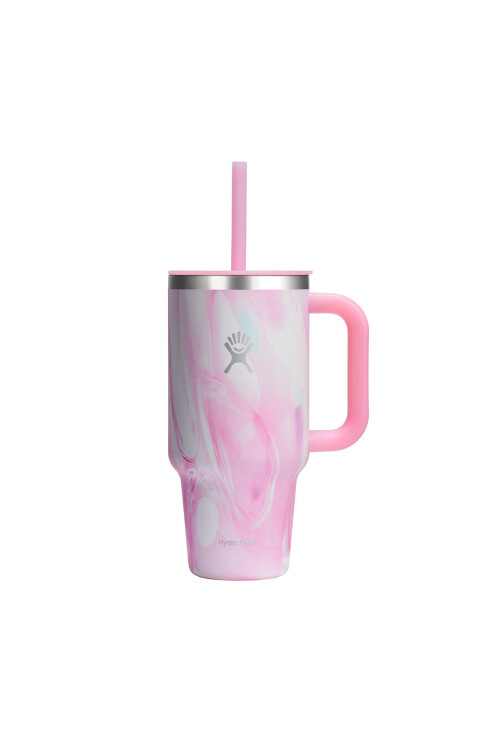 32 OZ TRAVEL TUMBLER Jelly Pink