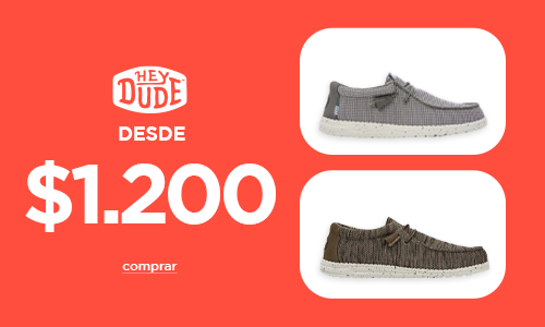 Hey dude desde $1200