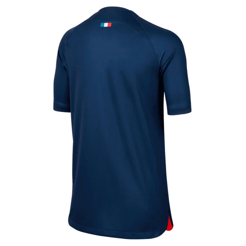 Remera Paris Saint-Germain 2023/24 Stadium Camiseta Oficial de Niños Azul