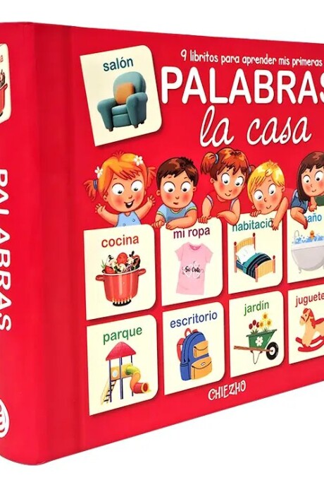 9 LIBRITOS PARA APRENDER MIS PRIMERAS PALABRAS - LA CASA 9 LIBRITOS PARA APRENDER MIS PRIMERAS PALABRAS - LA CASA