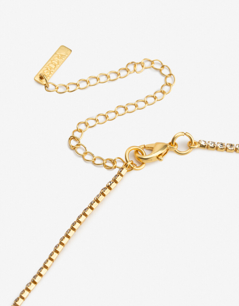 Collares Largos Strass Collares Largos Botanico - Dorado Oro Amarillo