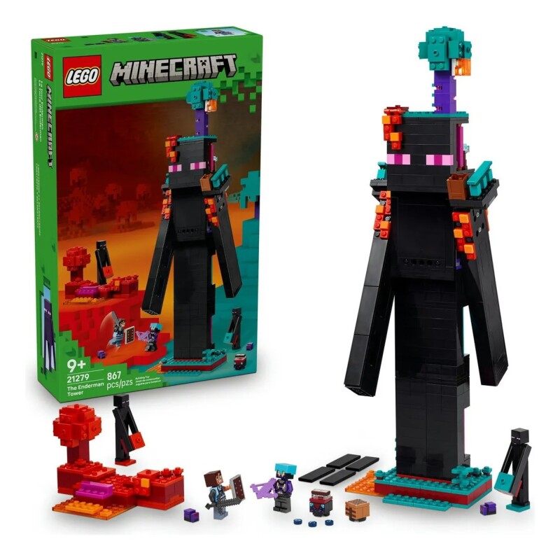 Lego® Minecraft® La Torre Del Enderman Juguete 21279 Lego® Minecraft® La Torre Del Enderman Juguete 21279
