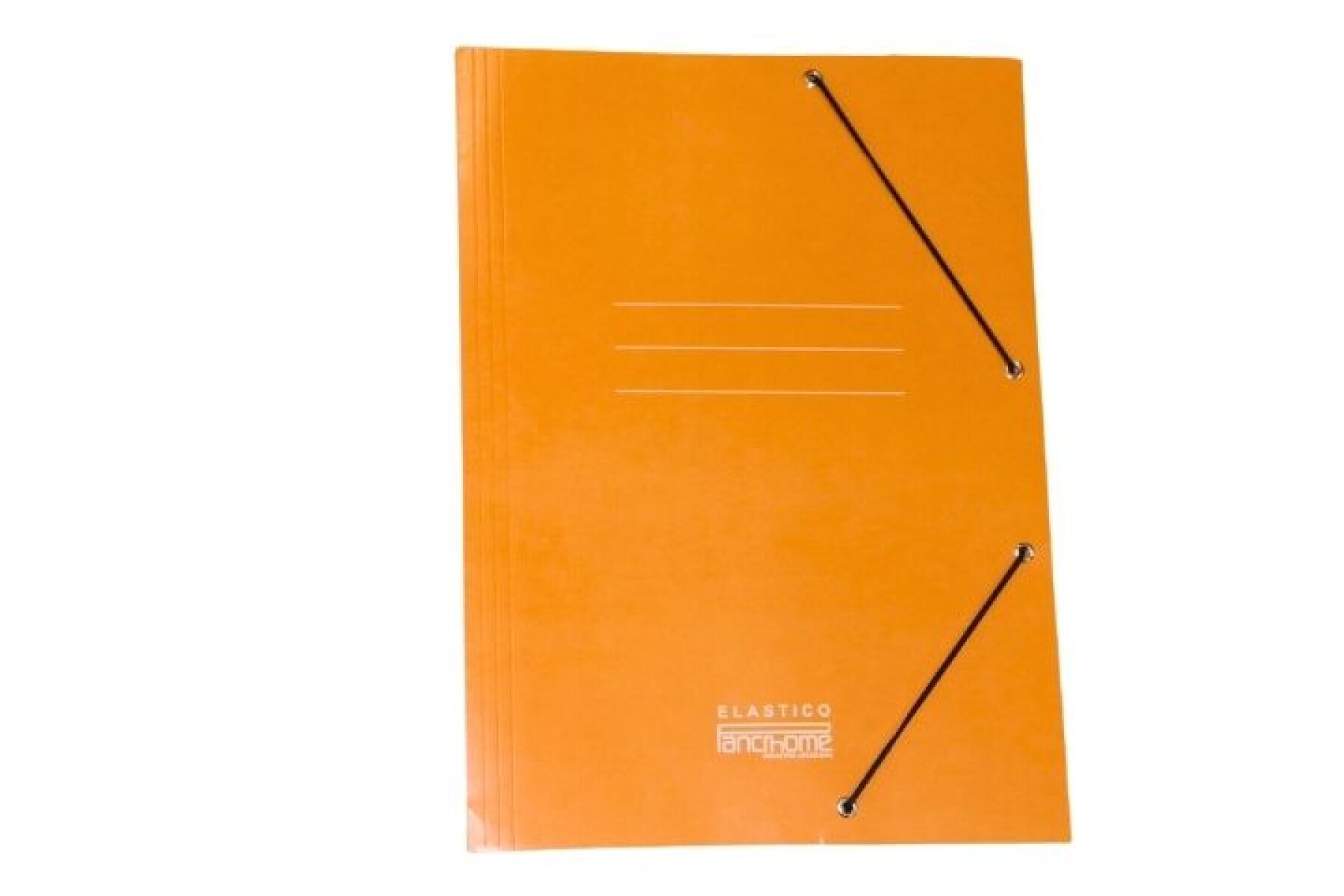CARPETA PANCHROME CON ELASTICO 307 COLOR NARANJA 