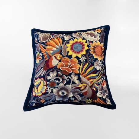 ALMOHADON RAICES AZUL - -