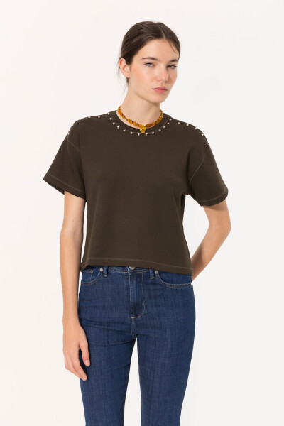 REMERA ELOISE Verde Militar