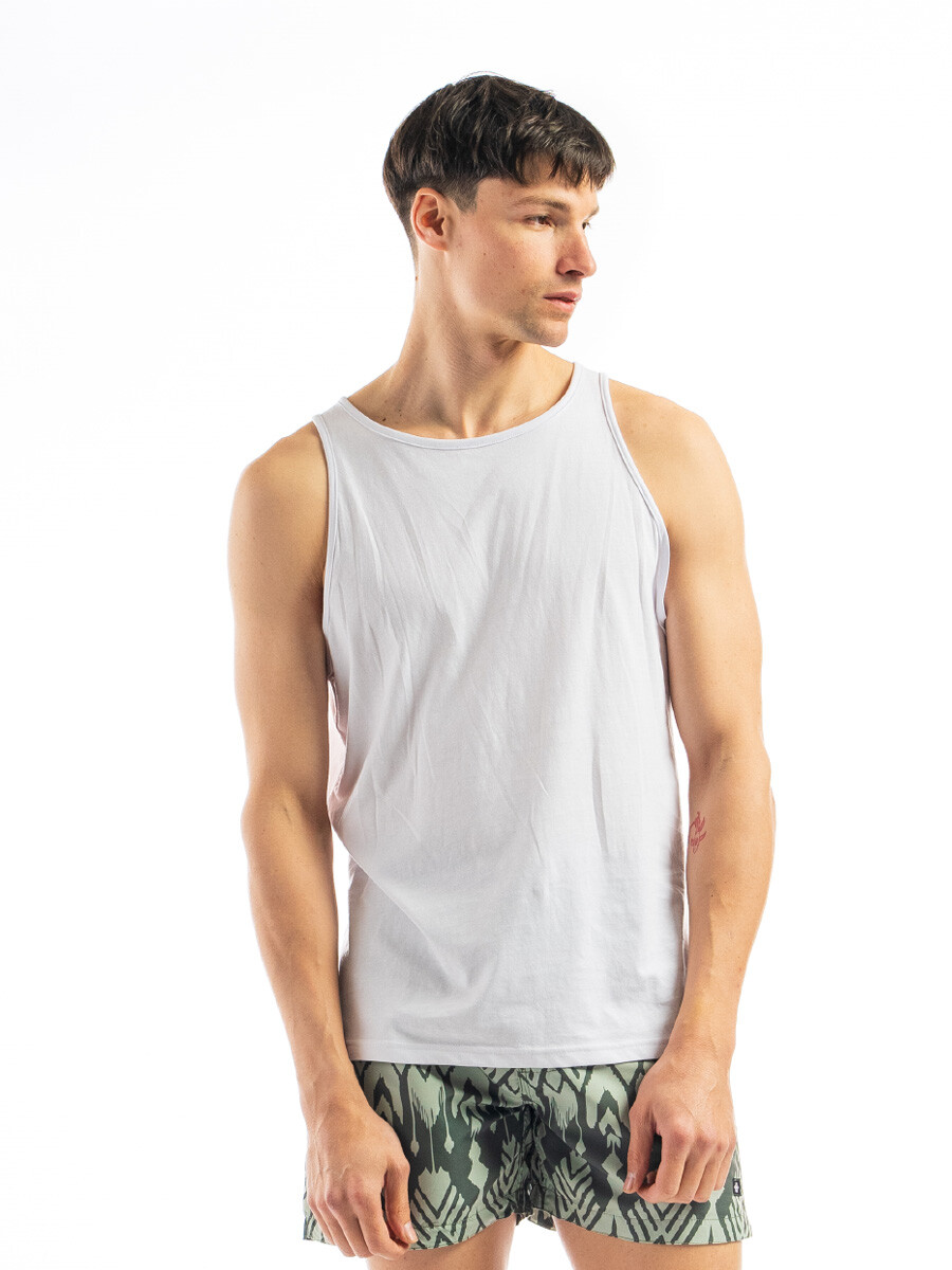 Musculosa Algodón BGDH - Blanco 