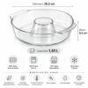 Molde Savarín de Vidrio para Horno 28,5 cm Molde Savarín de Vidrio para Horno 28,5 cm