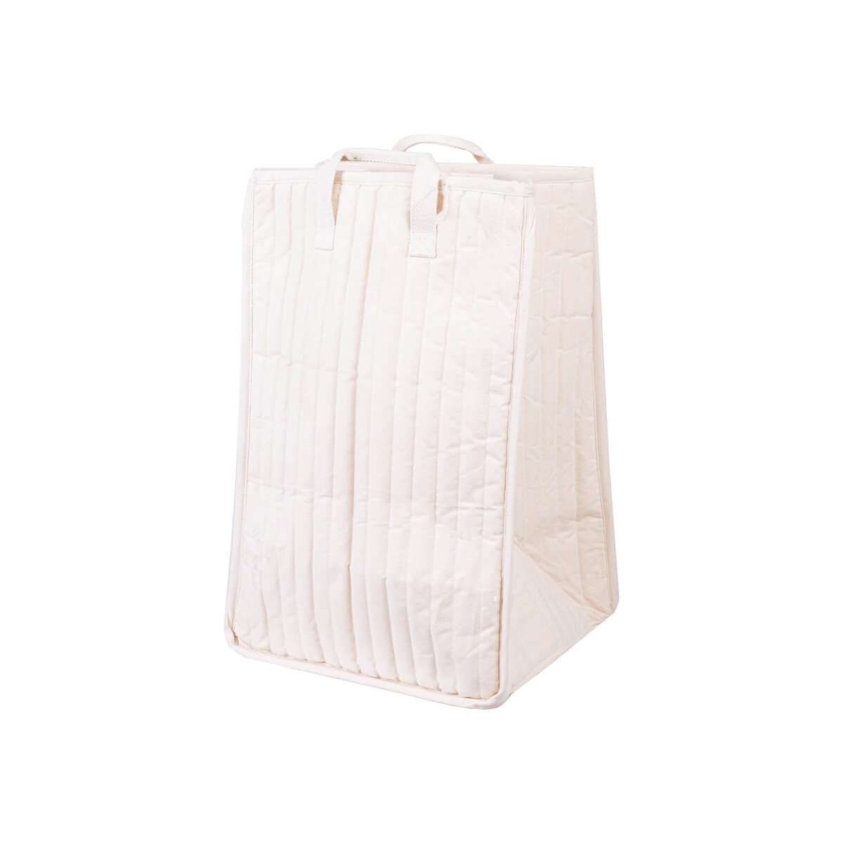 CESTO DE ROPA - ALGODON NATURAL-BEIGE SHIMA 