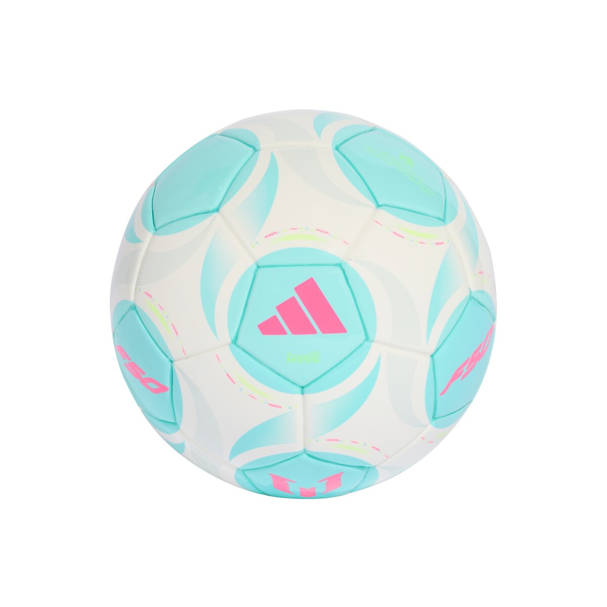 Mini Pelota adidas F50 Messi - White Light Blue - White Light Blue 