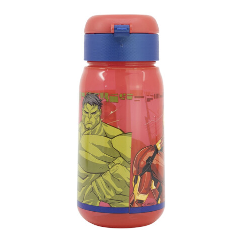 Botella Plástica Cantimplora Avengers 510 ml U