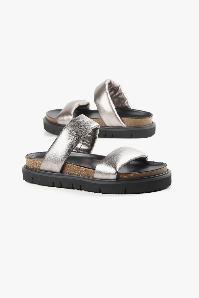 SANDALIA LUGG PUFF Peltre