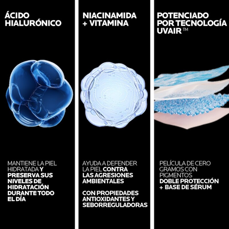 Protector Solar Anthelios Serum Uvair 50+ 50 Ml. Protector Solar Anthelios Serum Uvair 50+ 50 Ml.