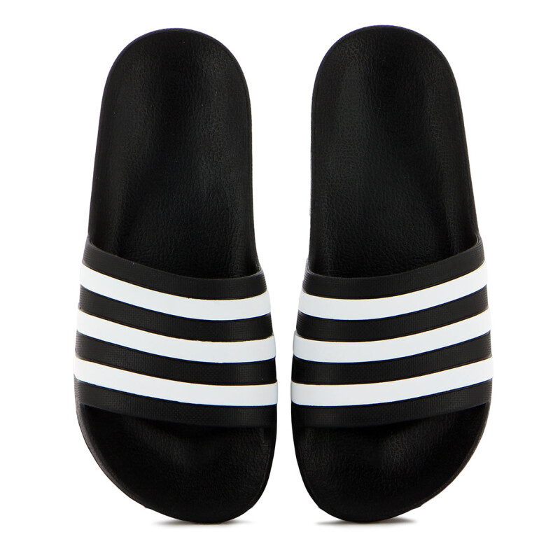Chanclas Adidas Adilette Aqua Cblack/ftwwht/cblack Negro