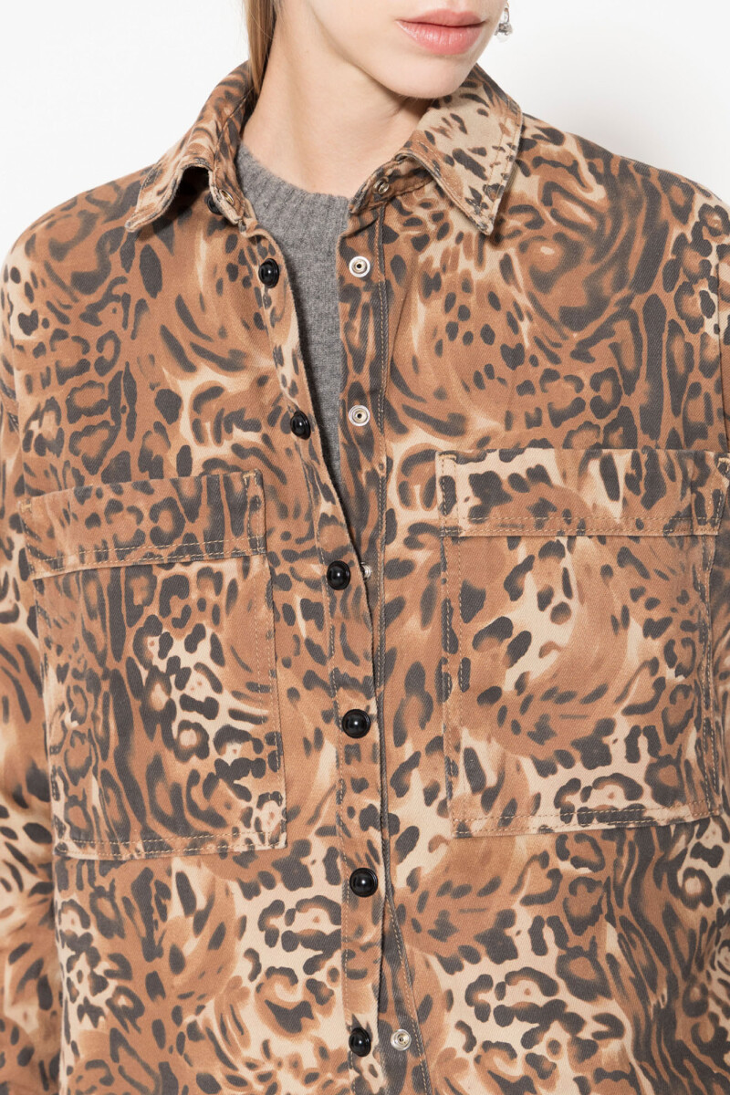 CAMISA ANIMAL PRINT Leopardo