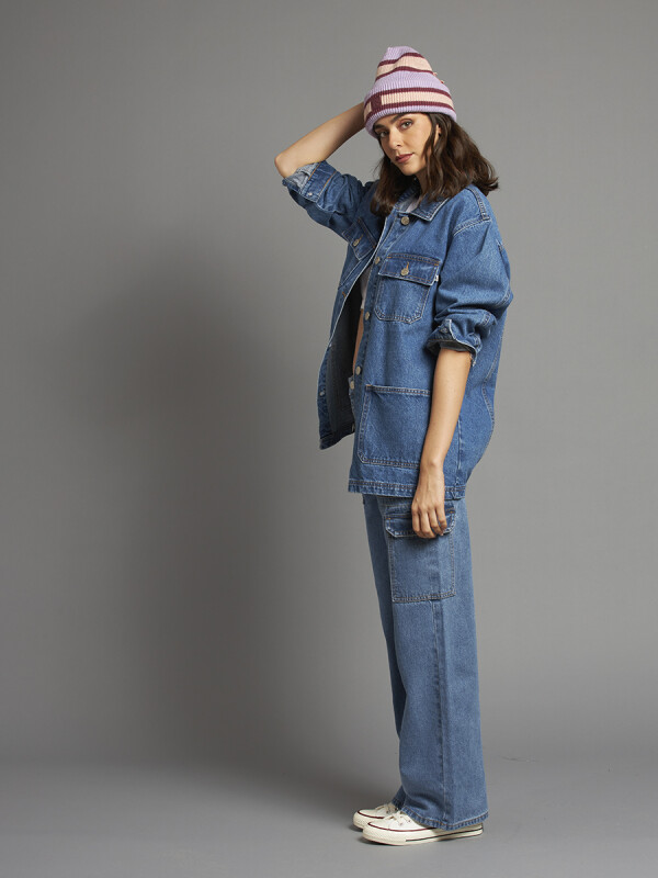 CAMPERA NAMUS RUSTY Azul