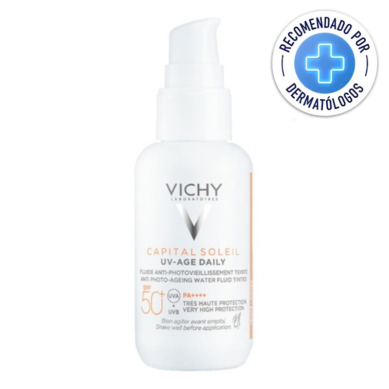 Protector Solar Vichy Fps50 Capital Soleil Uv Age Color 40ml Protector Solar Vichy Fps50 Capital Soleil Uv Age Color 40ml