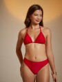 Top+bikini Twist Rojo