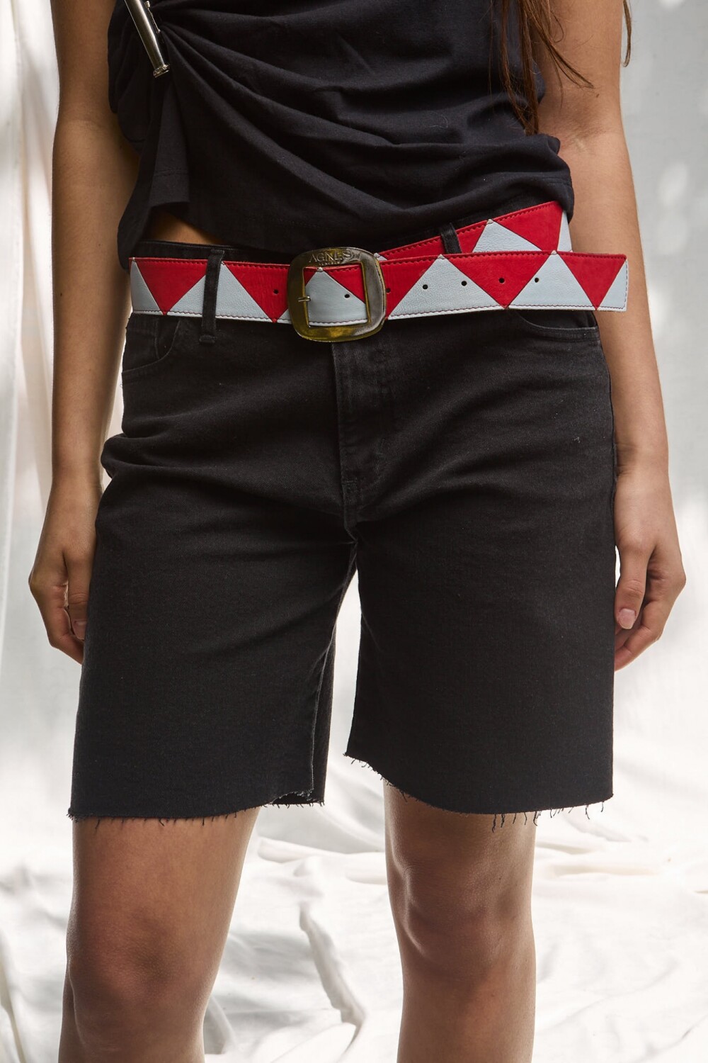 Ajedrez Belt Rojo / Celeste