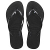 Ojotas Havaianas Slim Crystal Swarovski II Negro