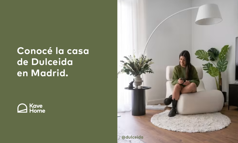 Conocé la casa de la influencer española Dulceida en Madrid