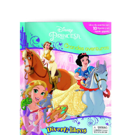 Libro Didactico Diverti Libros Princesas Disney 001