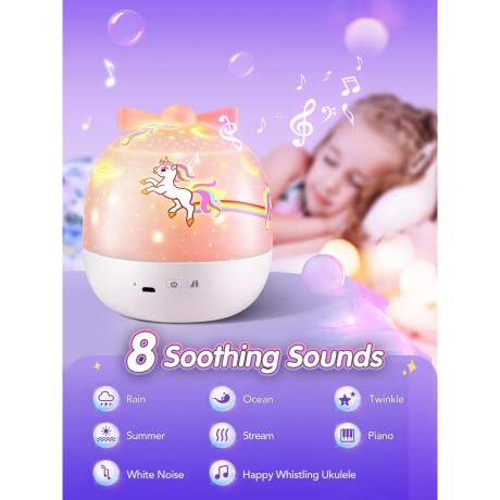 Proyector Infantil con Altavoz con Bluetooth BLANCO