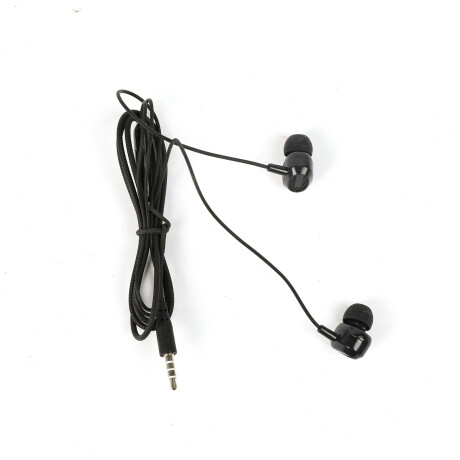 AURICULARES CON CABLE IN EAR L-204 EXTRA BASS NEGRO AURICULARES CON CABLE IN EAR L-204 EXTRA BASS NEGRO