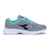 Diadora Champion Mujer Running Robin 4 W Gris-turquesa