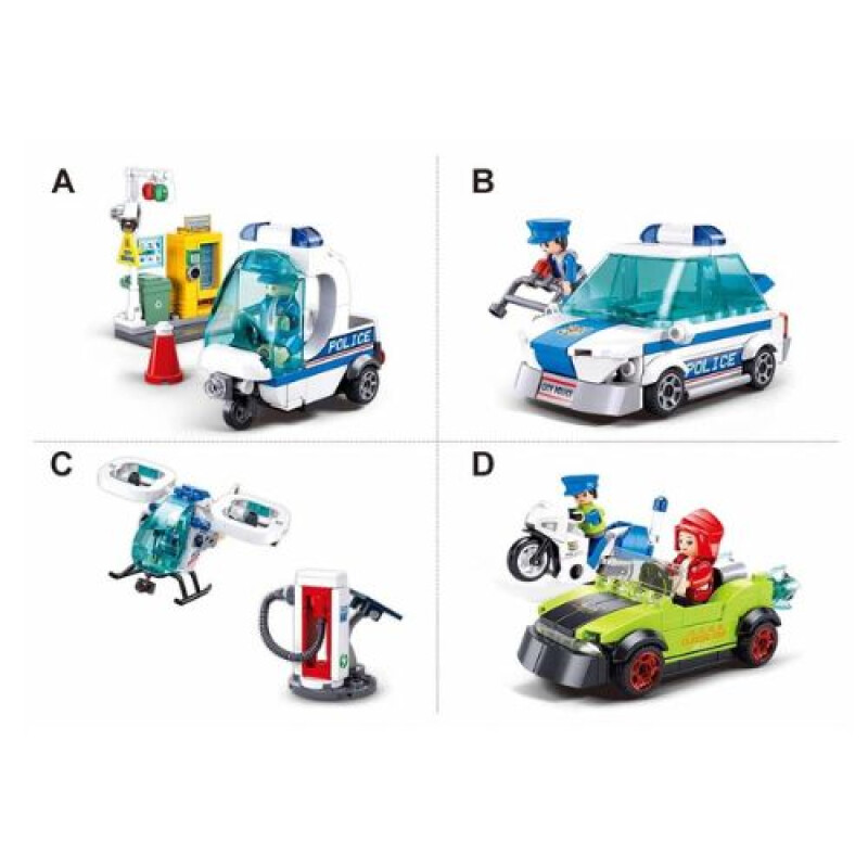 Sluban Metropolis - Vehiculos De Policía Sluban Metropolis - Vehiculos De Policía