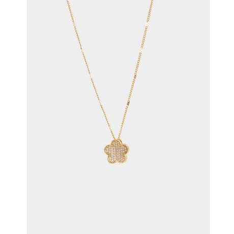 Cadena Corta con Dije Premium Gold Dorado
