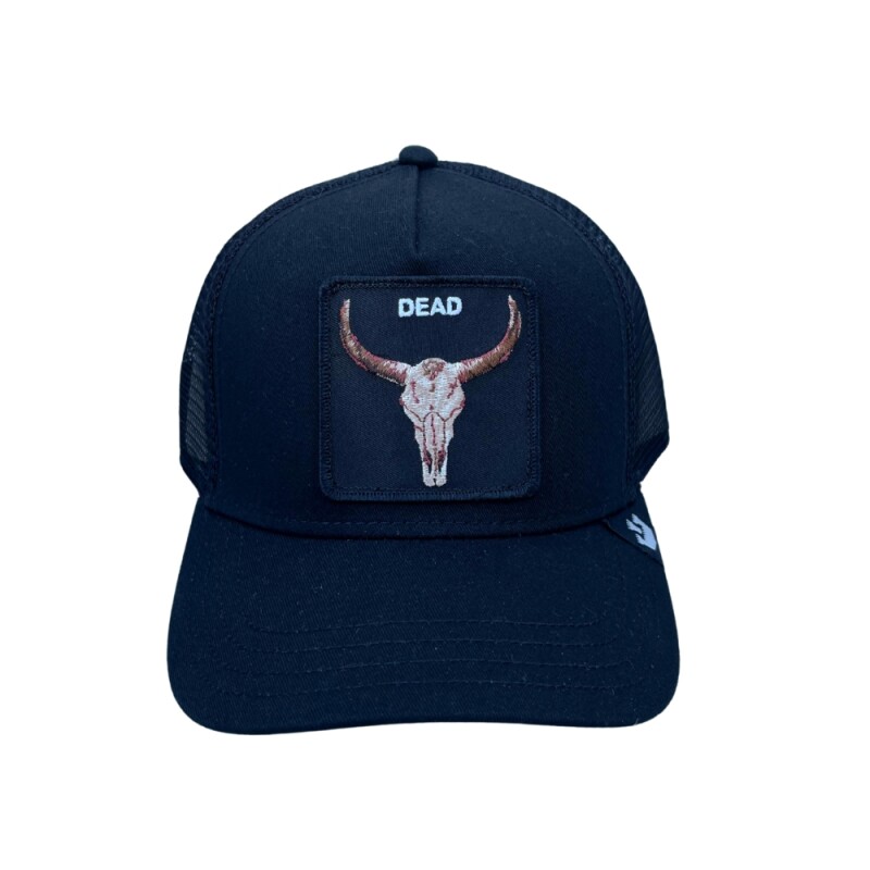 Gorra Goorin Bros Trucker Baseball - The Dead Skull Negro