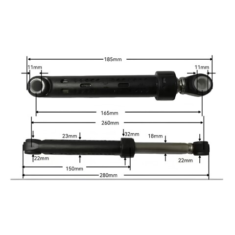 Amortiguador Lavarropas Frontal Buje Pvc X 2 Unidades Amortiguador Lavarropas Frontal Buje Pvc X 2 Unidades