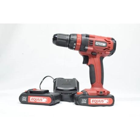 Taladro Atornillador Inalámbrico EQUUS 1009FT 20V Con Maletín Y Accesorios Taladro Atornillador Inalámbrico EQUUS 1009FT 20V Con Maletín Y Accesorios
