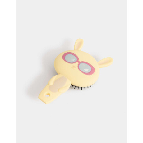 Cepillo Para Pelo De Conejito Combinacion Multicolor