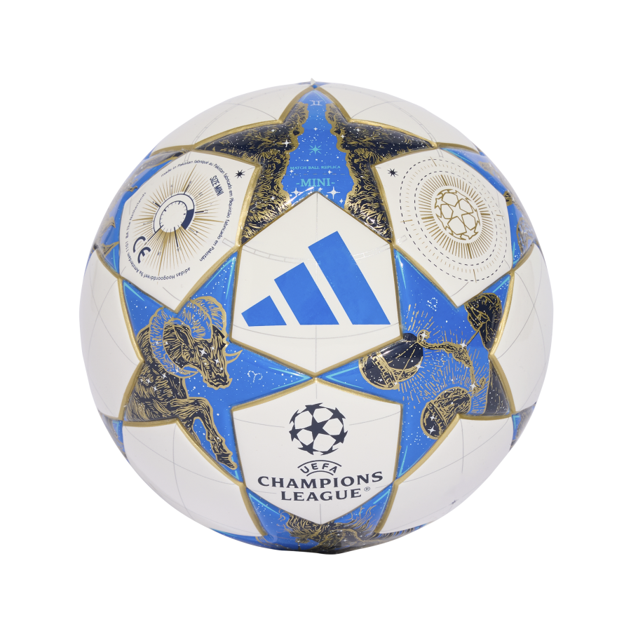 Pelotas Adidas Champions League Mini Unisex Blanco - Azul