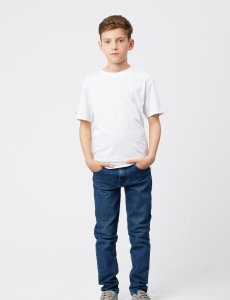 PANTALÓN DE JEAN SKINNY Azul Oscuro