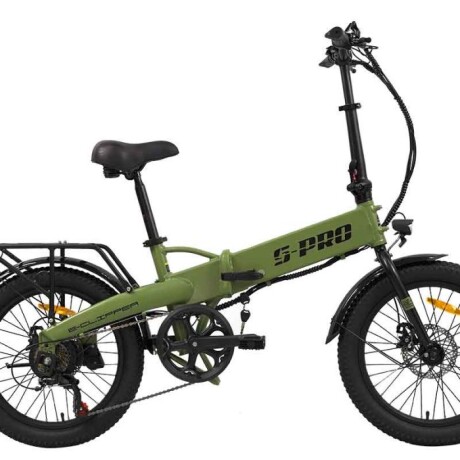 BICICLETA ELECTRICA S-PRO E-CLIPPER OLIVA