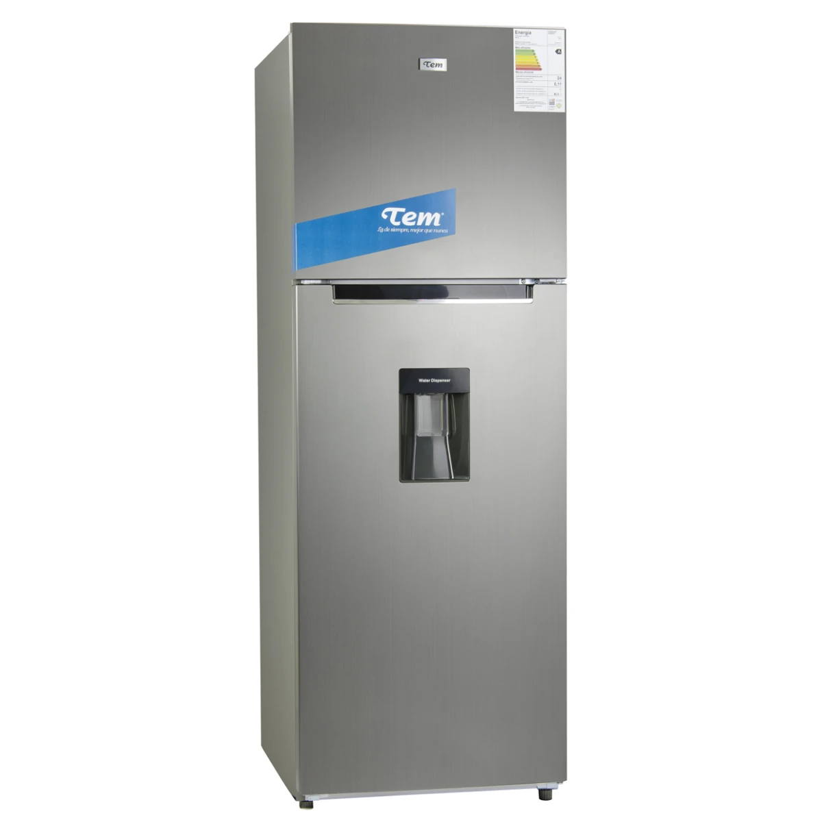Heladera Tem Turnf 395 Wdss Frío Seco 