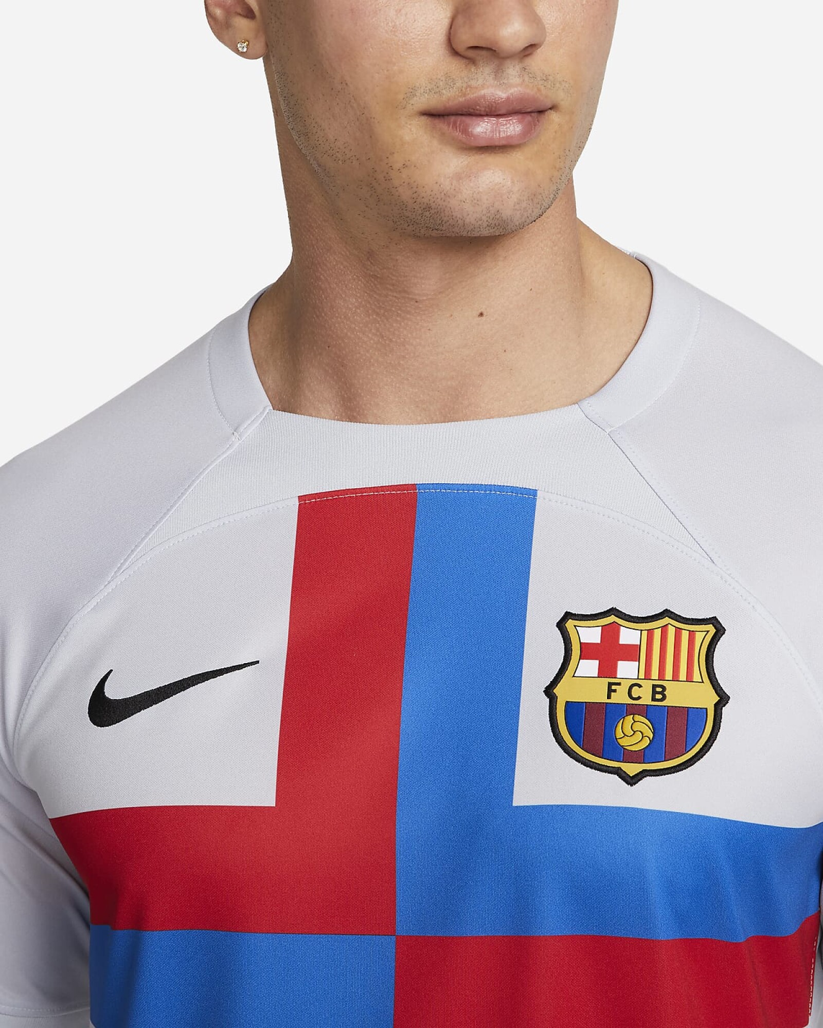 Camiseta Futbol Hombre FCB Barcelona M Nk DF - — Menpi