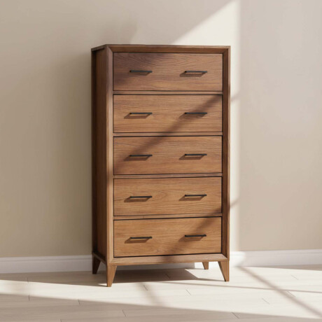 CAJONERA 5 CAJONES MADERA MARRON MILLENIUM