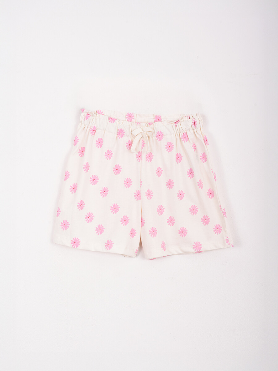 SHORTS X2 MOLLY KIDS - ROSADO 