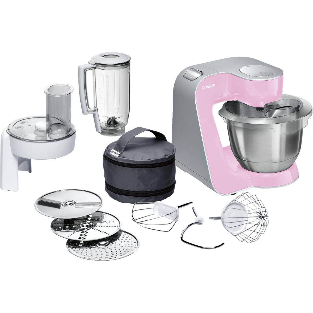 Robot de cocina Bosch MUM58K20 Rosa 