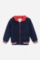 Campera con corderito - Niño AZUL