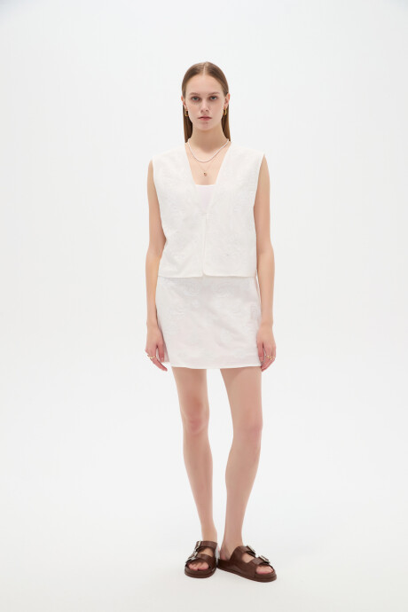 Chaleco Amaloa Blanco