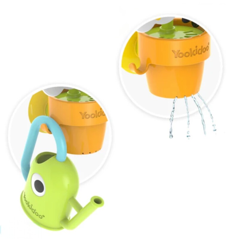 Pour n Spin Tipping Bird Juego de Baño Yookidoo Pour n Spin Tipping Bird Juego de Baño Yookidoo