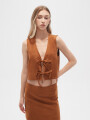 Chaleco Acroca Camel
