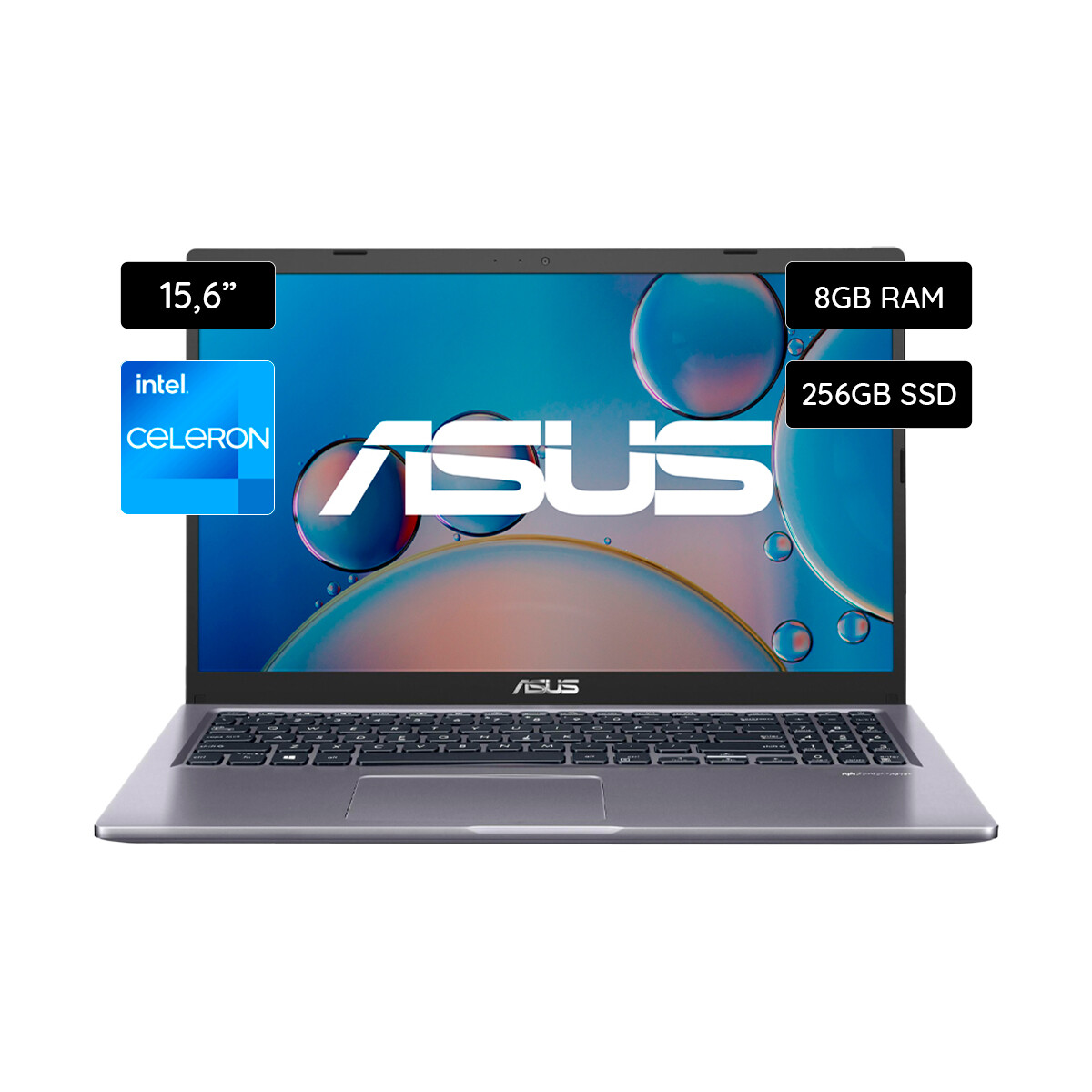 Notebook ASUS X515MA - BR423W 15.6" 256GB SSD / 8GB RAM FHD CELERON N4020 - Slate grey 