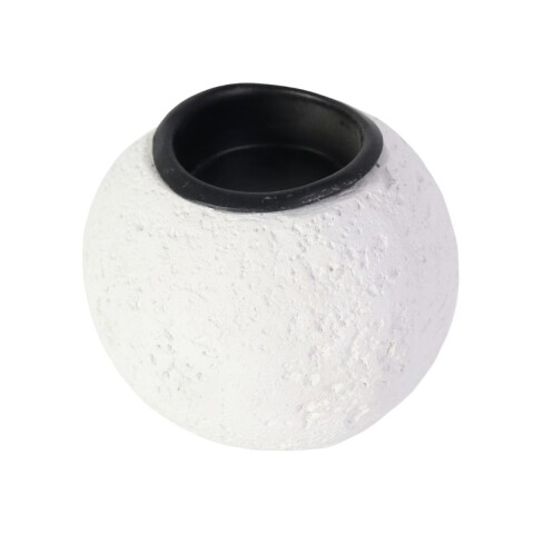 PORTA VELA BLANCA 2PZAS 8.5X7CM Unica