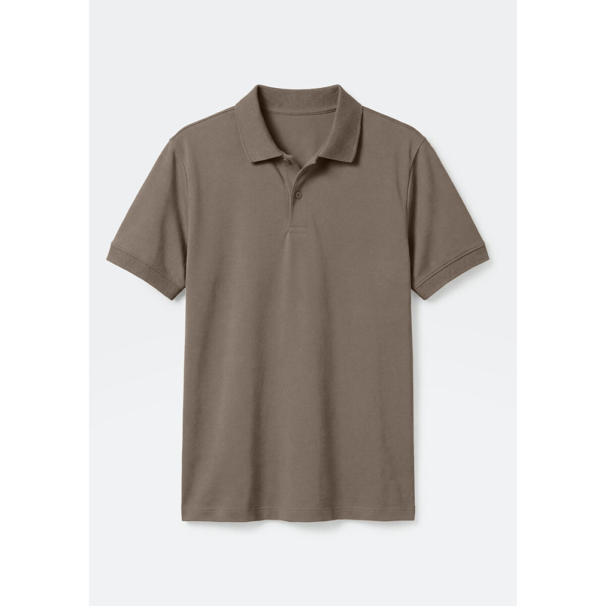 CAMISA POLO MM MASC - MARROM MEDIO 